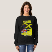 Sweatshirt Niue dans mon sang (Devant entier)