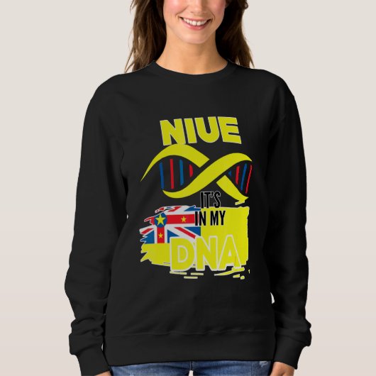 Sweatshirt Niue dans mon sang (Devant)