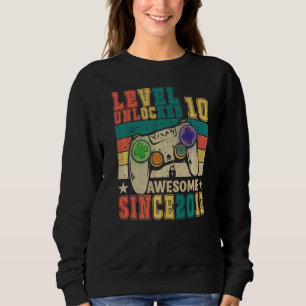 Sweatshirt Niveau 10 déverrouillé stupéfiant depuis 2012 10e