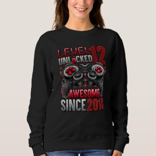 Sweatshirt Niveau 12 Déverrouillé stupéfiant depuis 2010 12e