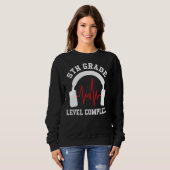 Sweatshirt Niveau 5e année Complet 5e année primaire (Devant entier)