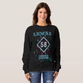 Sweatshirt Niveau Anniversaire 58 Ans Jeu utilisé (Devant entier)
