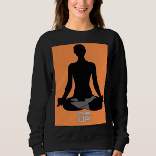 Sweatshirt Niveau supérieur avec Yoga actif