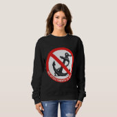 Sweatshirt No attachments in my life (Devant entier)
