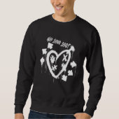 Sweatshirt No Love Lost Graffiti   (Devant)