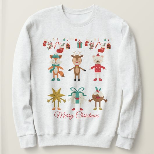 Sweatshirt Noël (Design devant)