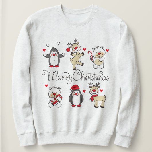 Sweatshirt Noël (Design devant)