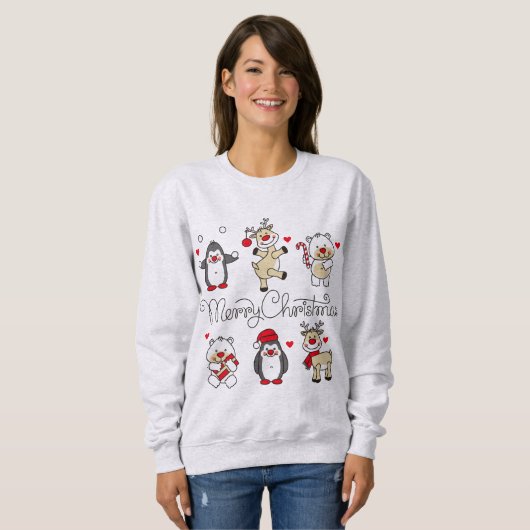 Sweatshirt Noël (Devant entier)