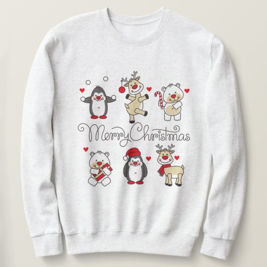 Sweatshirt Noël (Design devant)