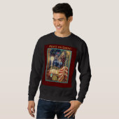 Sweatshirt Noël américain (Devant entier)