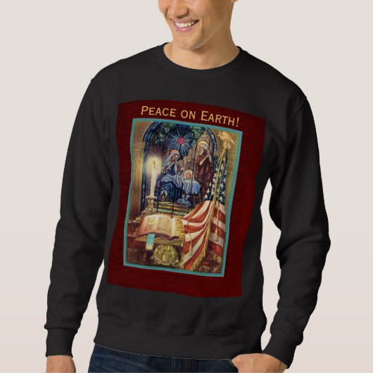 Sweatshirt Noël américain (Devant)
