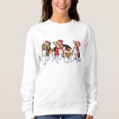 Sweatshirt Noël Beagle (Devant)