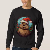Sweatshirt Noël Beaver (Devant)