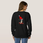 Sweatshirt Noël Cavalier King Charles Spaniel (Dos entier)
