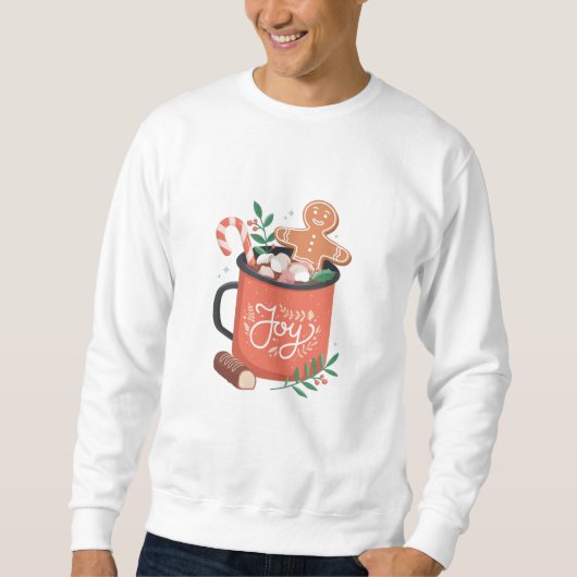 SWEATSHIRT NOËL DE CACAO CHAUD (Devant)