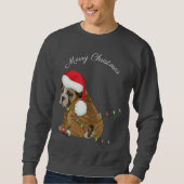 Sweatshirt Noel de Chippon Anglais (Devant)