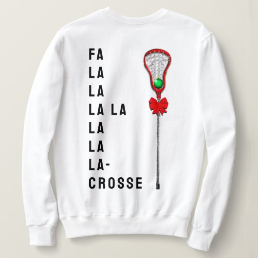 Sweatshirt Noël de la crosse (Design dos)