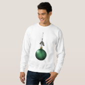 Sweatshirt Noël de la pêche (Devant entier)