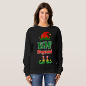Sweatshirt Noël de l'Elf Squad (Devant entier)
