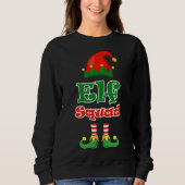 Sweatshirt Noël de l'Elf Squad (Devant)