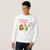 Sweatshirt Noël de Sherlock Holmes (Devant entier)