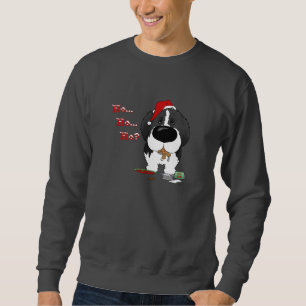 Sweatshirt Noël de Terre-Neuve