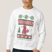 Sweatshirt Noël d'écureuil (Devant)