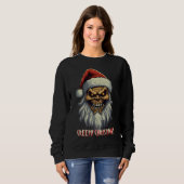 Sweatshirt Noël déplaisant Père Noël (Devant entier)