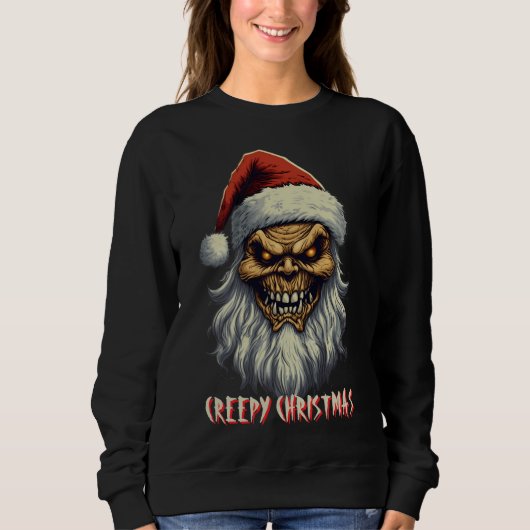 Sweatshirt Noël déplaisant Père Noël (Devant)
