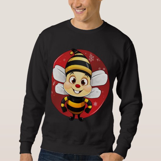 Sweatshirt Noël des abeilles (Devant)