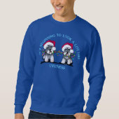 Sweatshirt Noël des experts KiniArt (Devant)