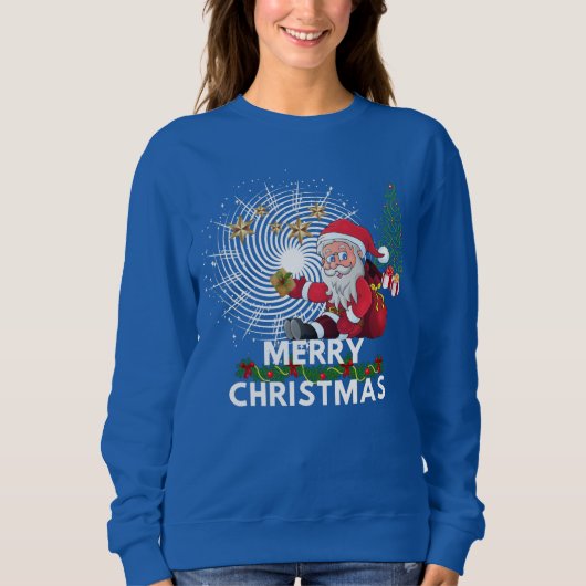 Sweatshirt Noël des femmes (Devant)