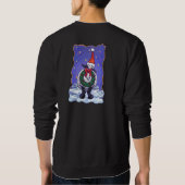 Sweatshirt Noël des moutons (Dos)