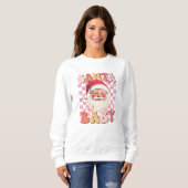 Sweatshirt Noël des vacances pour bébés à père Noël (Devant entier)