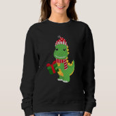 Sweatshirt Noël Dino (Devant)