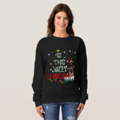Sweatshirt Noël Doberman 840 (Devant entier)