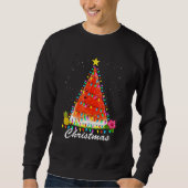 Sweatshirt Noël En Juillet Design Été Melon Noël Tr (Devant)