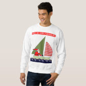 Sweatshirt Noël en mer (Devant entier)