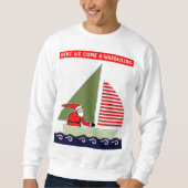 Sweatshirt Noël en mer (Devant)