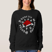 Sweatshirt Noël Favori de Santas Cabrona (Devant)