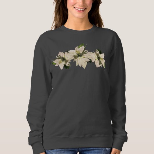 Sweatshirt Noël Floral Belles Vacances (Devant)