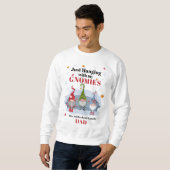 Sweatshirt Noël Gnomes Famille Correspondance (Devant entier)