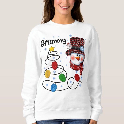 Sweatshirt Noël Grammy (Devant)