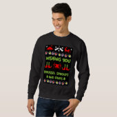 Sweatshirt Noël grincheux (Devant entier)