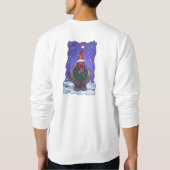 Sweatshirt Noël Hippopotame (Dos)