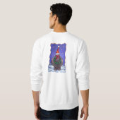 Sweatshirt Noël Hippopotame (Dos entier)