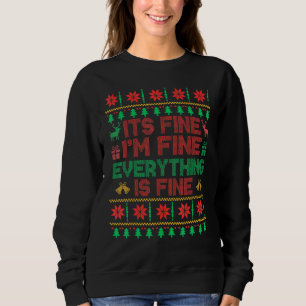 Sweatshirt Noël Ill Bien Son Tout Beau