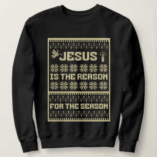 Sweatshirt Noël Jésus Est La Raison De La Saison