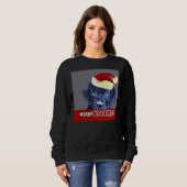 Sweatshirt Noël Labrador 189 (Devant entier)
