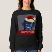 Sweatshirt Noël Labrador 189 (Devant)
